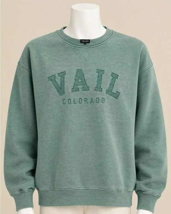 Vail Colorado Sweatshirt, green